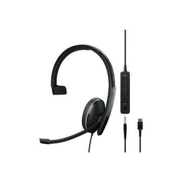 EPOS ADAPT 135 USB-C II Mono USB-C-Headset inkl. 3,5mm Klinkenstecker Inline C