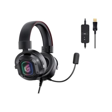 CONCEPTRONIC Headset USB  2.2m Kabel,Mikro,Lautreg.,7.1sound