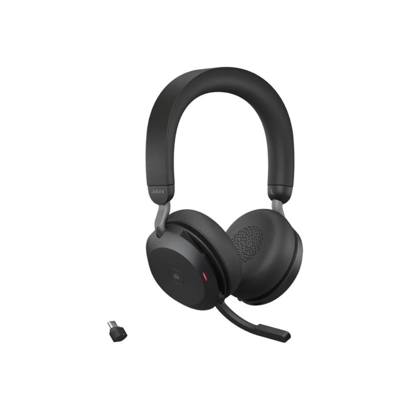 GN NETCOM Jabra Evolve2 75 UC schwarz + Ladestation + Link 380a