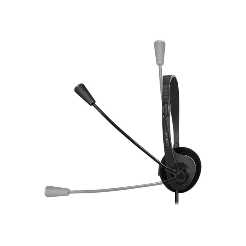 LOGILINK Headset Mono, with Microphone, 1x 3.5mm, ecofriendly