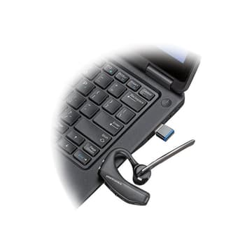 POLY Bluetooth Headset Voyager 5200 UC inkl. USB-A BT700 Stick