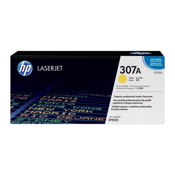 HP 307A Gelb LaserJet Tonerpatrone (CE742A)
