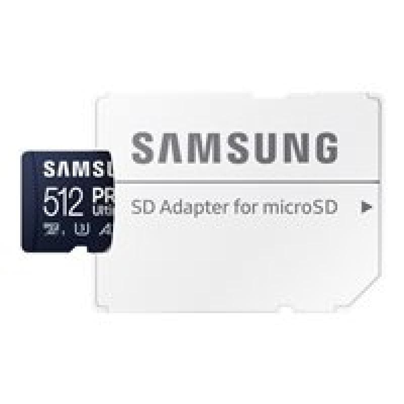 SAMSUNG PRO Ultimate 512 GB microSD-Speicherkarte mit SD-Karten-Adapter