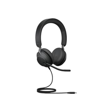 GN NETCOM JABRA Evolve2 40 SE USB-C UC Stereo Ext. Cord Evolve2 40 USB-C Stereo headset UC Soft pouc