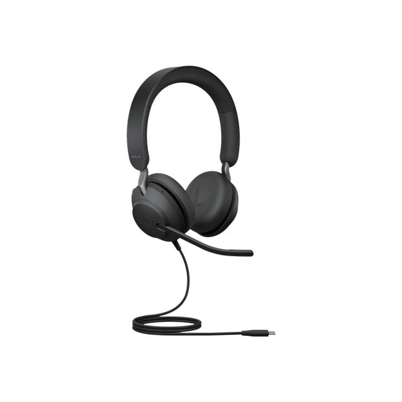 GN NETCOM JABRA Evolve2 40 SE USB-C UC Stereo Ext. Cord Evolve2 40 USB-C Stereo headset UC Soft pouc
