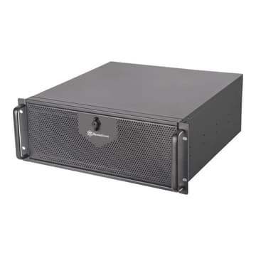 SILVERSTONE Rack 4U Gehäuse RM 42-502 Black