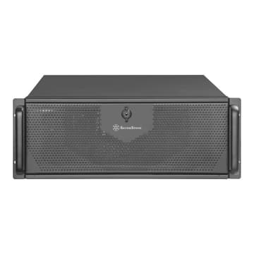 SILVERSTONE Rack 4U Gehäuse RM 42-502 Black