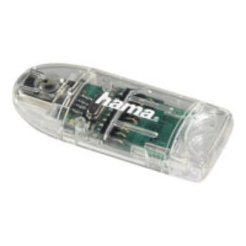 HAMA SD-/MicroSD-Kartenleser 8in1 USB 2.0