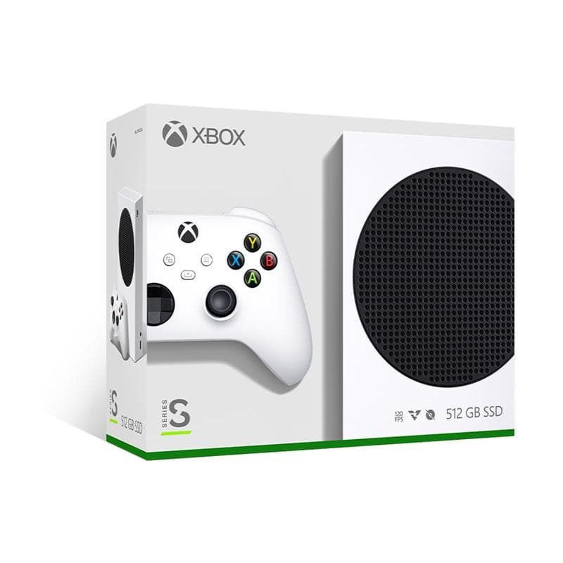 MICROSOFT Xbox Series S 512 GB QHD HDR white