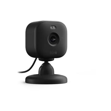 AMAZON Blink Mini 2 - smarte Plug-in-Sicherheitskamera mit HD-Nachtsicht, schwarz