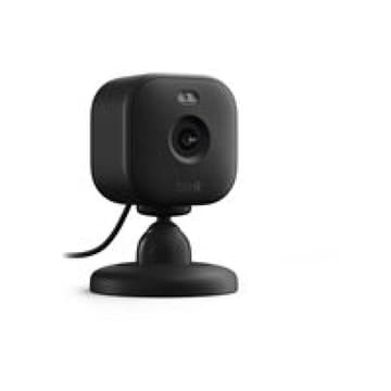AMAZON Blink Mini 2 - smarte Plug-in-Sicherheitskamera mit HD-Nachtsicht, schwarz