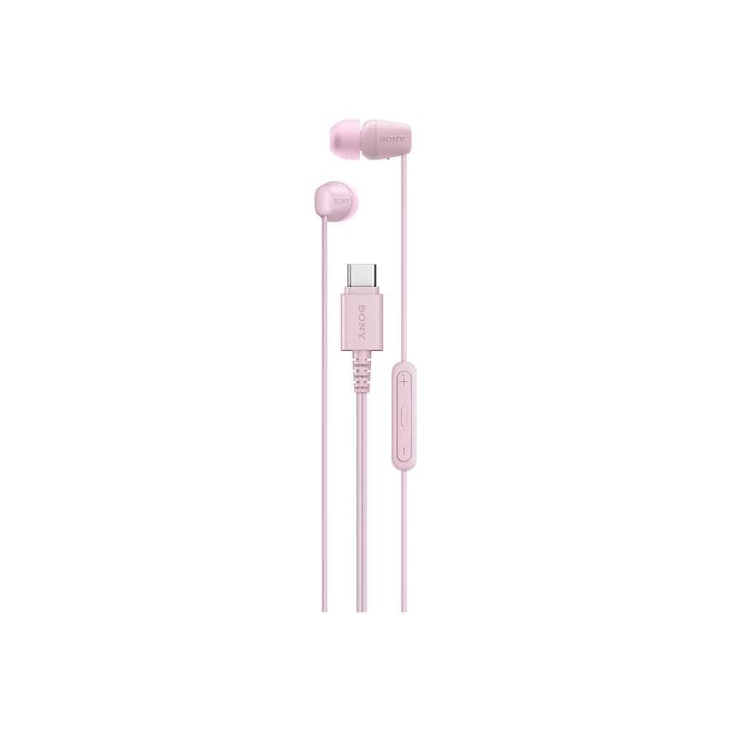 SONY IER-EX15C USB-C In-Ear Headphones pink