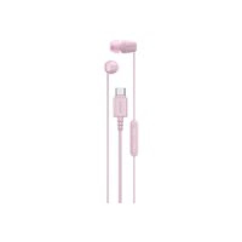 SONY IER-EX15C USB-C In-Ear Headphones pink