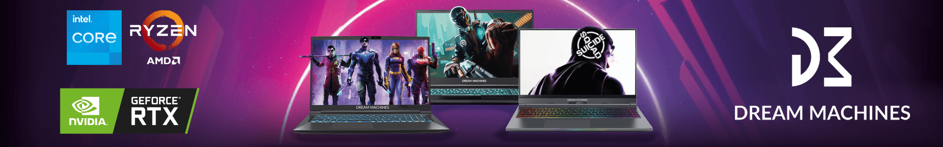 Dream Machines Laptop