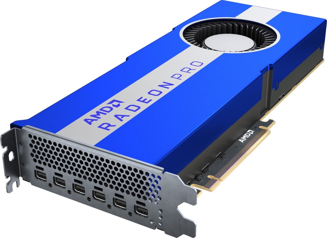 AMD Radeon PRO VII, 16GB HBM2, 6x mDP