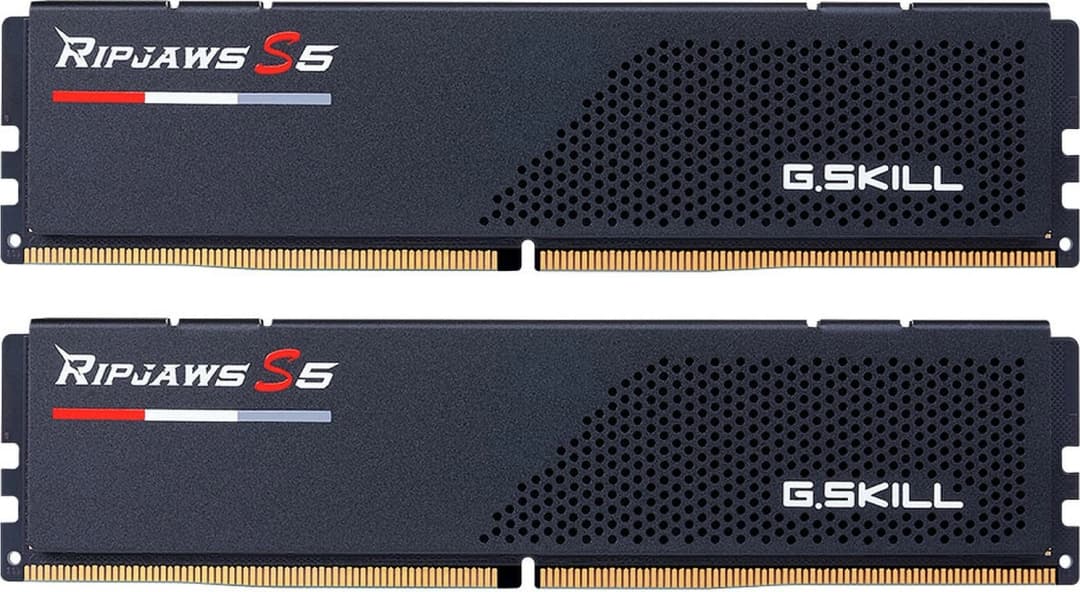 32GB G.Skill Ripjaws S5 schwarz UDIMM Kit, DDR5-6400, CL32-39-39-102