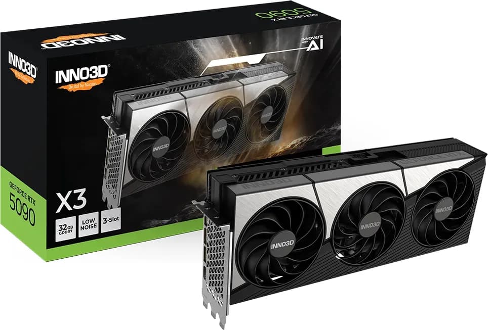 INNO3D GeForce RTX 5090 X3, 32GB GDDR7, HDMI, 3x DP