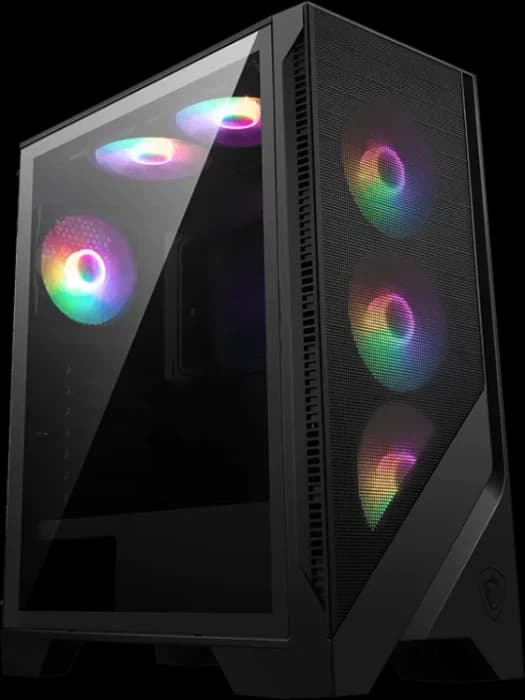 MSI MAG Forge 120A Airflow, Glasfenster
