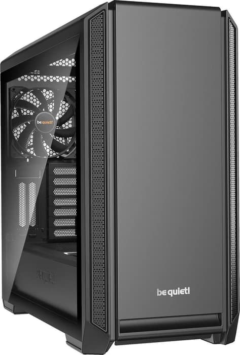 be quiet! Silent Base 601, schwarz, Glasfenster, schallgedämmt
