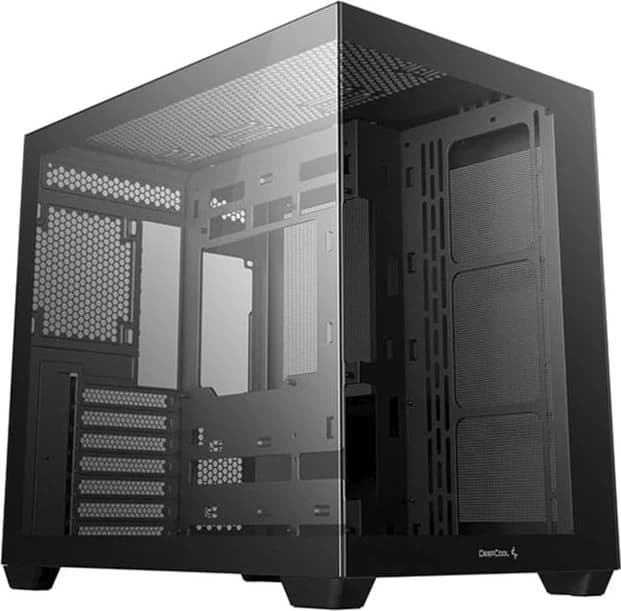 DeepCool CG530, schwarz, Glasfenster