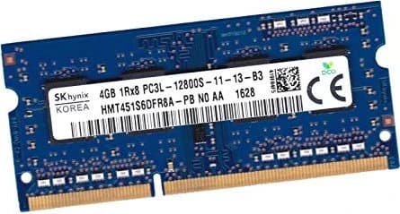   4GB DDR3L 1600MHz SO-DIMM RAM, SK hynix, CL11-11-11, 1R