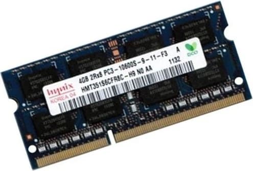 2GB DDR3 1333MHz SO-DIMM RAM, SK hynix, CL9-9-9, 1R