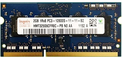 2GB DDR3 1600MHz SO-DIMM RAM, SK hynix, CL11-11-11, 1R