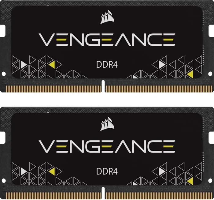 16GB Kit DDR4 3200MHz SO-DIMM RAM, Corsair Vengeance, CL22-22-22-53