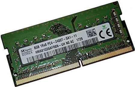 8GB DDR4 2400MHz SO-DIMM RAM, SK hynix, CL17-17-17, 1RX8