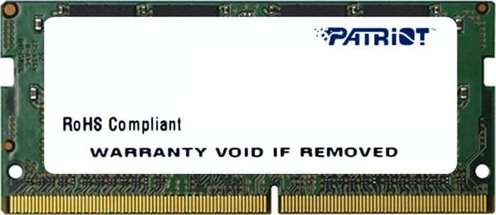 16GB DDR4-2400MHz SO-DIMM RAM, Patriot Signature Line,  CL17-17-17-39, 2R