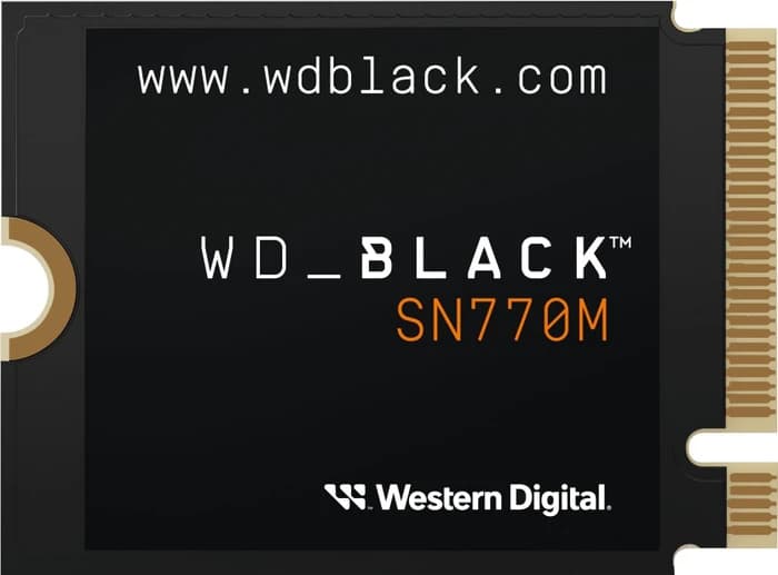 2TB Western Digital WD BLACK SN770M NVMe SSD, M.2 2230 PCIe 4.0 x4