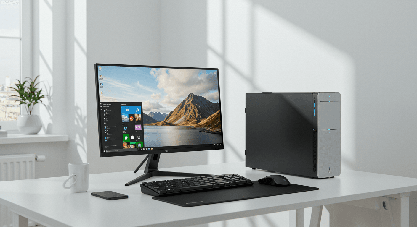 PC Komplett-Set mit Windows 11 Bereit für die Zukunft PC Komplett-Set mit Windows 11 Bereit für die Zukunft
