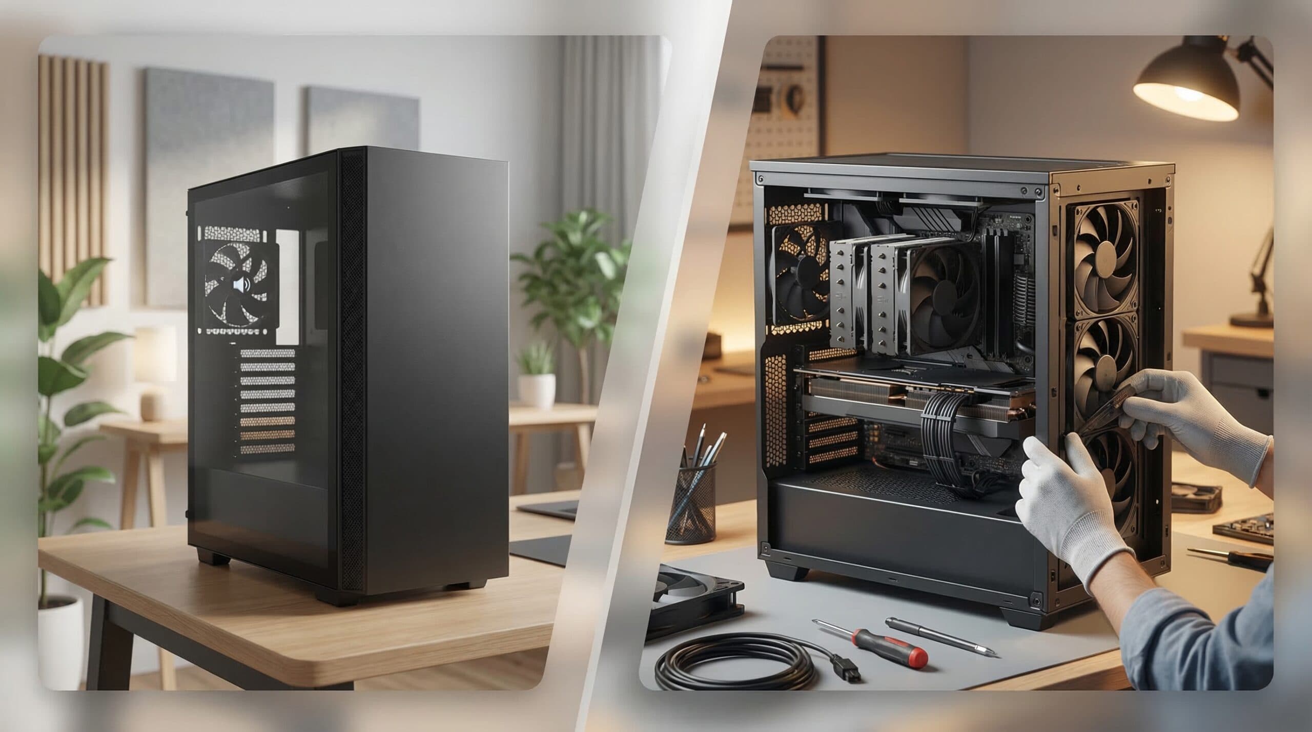 Fertigen Silent PC kaufen oder individuell konfigurieren Fertigen Silent PC kaufen oder individuell konfigurieren