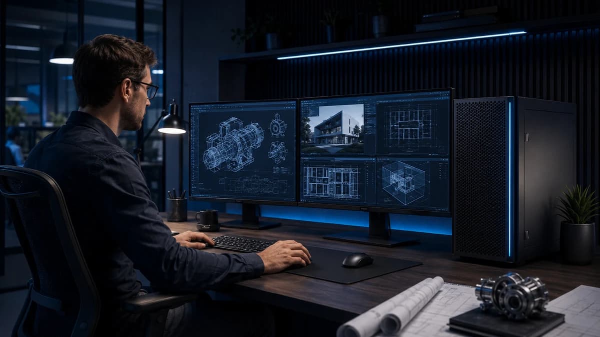 Intel Workstation für CAD AutoCAD SolidWorks Konstruktion und Engineering Intel Workstation für CAD AutoCAD SolidWorks Konstruktion und Engineering