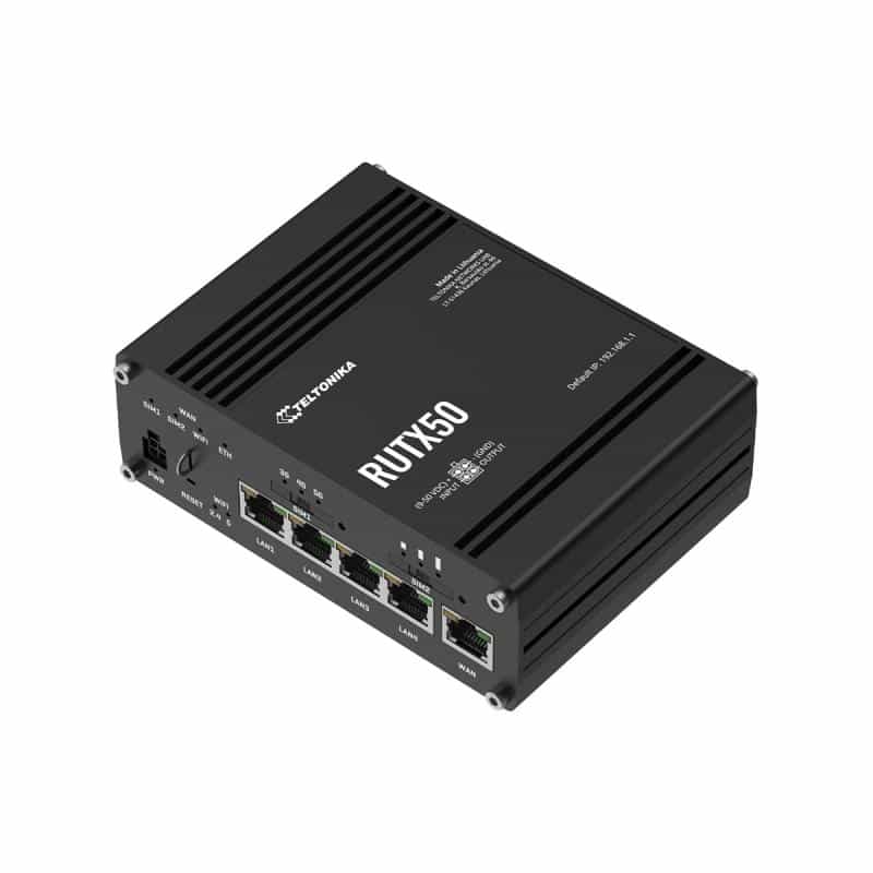 TELTONIKA Router RUTX50 5G Modem Router/WLAN eSIM TELTONIKA Router RUTX50 5G Modem Router/WLAN eSIM