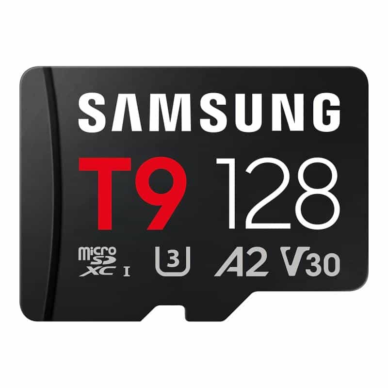 SAMSUNG T9 microSD Speicherkarte mit USB-Kartenleser 128GB SAMSUNG T9 microSD Speicherkarte mit USB-Kartenleser 128GB