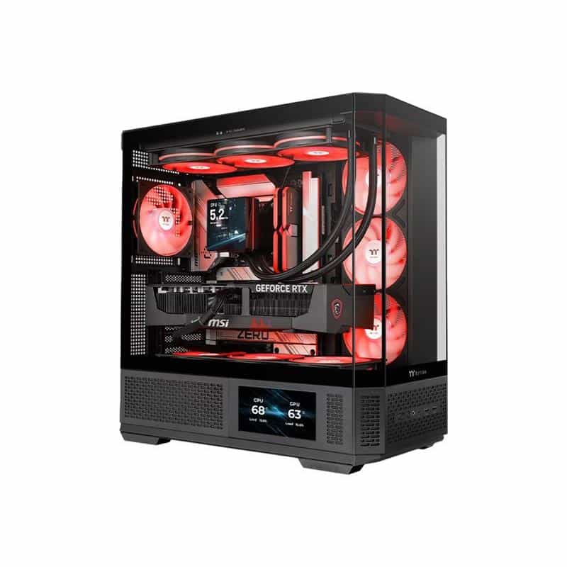 THERMALTAKE Midi Thermaltake View 370 TG ARGB/Black THERMALTAKE Midi Thermaltake View 370 TG ARGB/Black