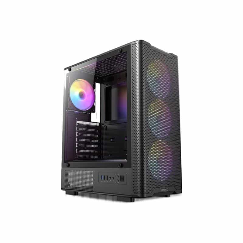 ANTEC VX-310 ARGB ATX, Micro-ATX , ITX Mid Tower Gaming PC Gehäuse, schwarz ANTEC VX-310 ARGB ATX, Micro-ATX , ITX Mid Tower Gaming PC Gehäuse, schwarz