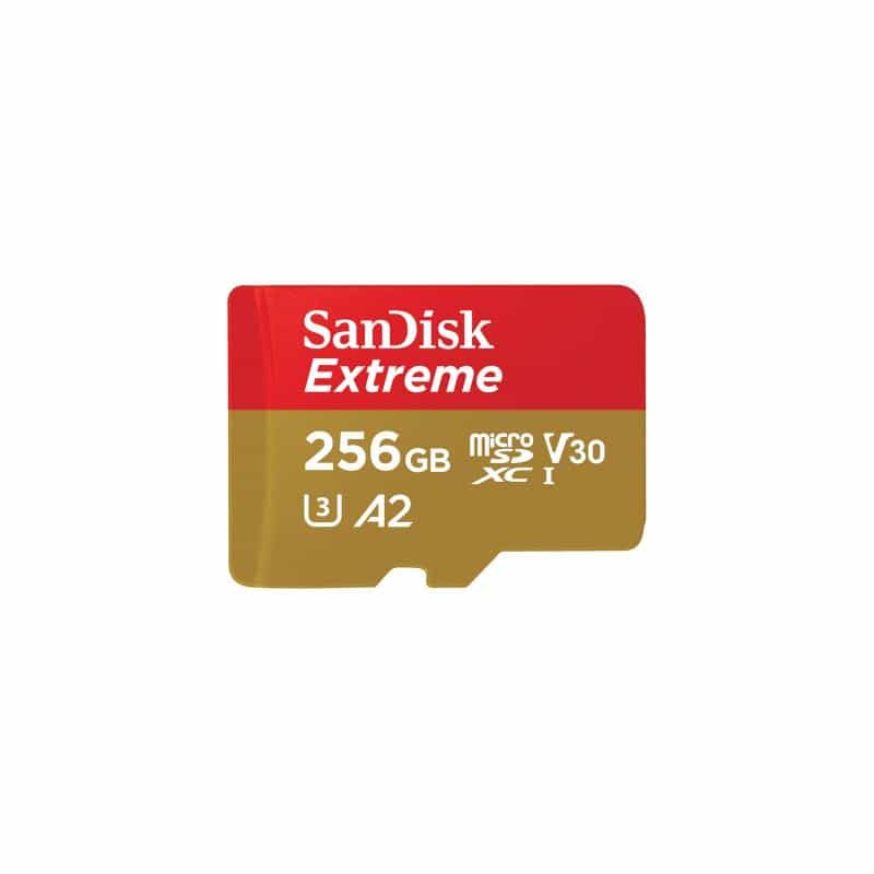 SANDISK Extreme 256 GB MicroSDXC SANDISK Extreme 256 GB MicroSDXC