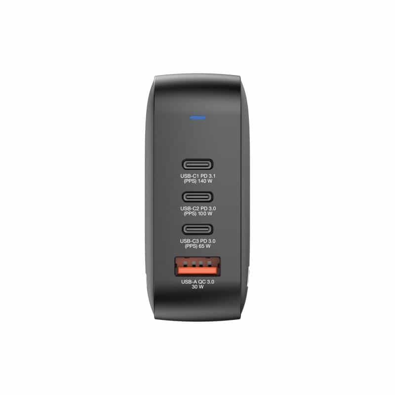 VERBATIM Mini GaN Netzladegerät 165W 4 Port US/EU/UK ADP VERBATIM Mini GaN Netzladegerät 165W 4 Port US/EU/UK ADP