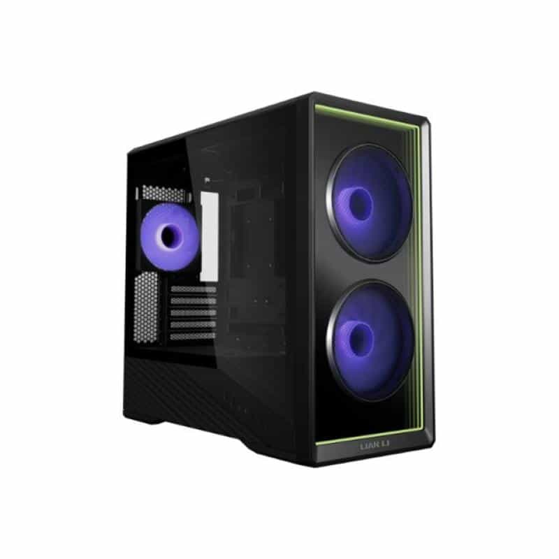 LIAN LI Vector V150 INF mATX Gehäuse, Tempered Glass - schwarz LIAN LI Vector V150 INF mATX Gehäuse, Tempered Glass - schwarz