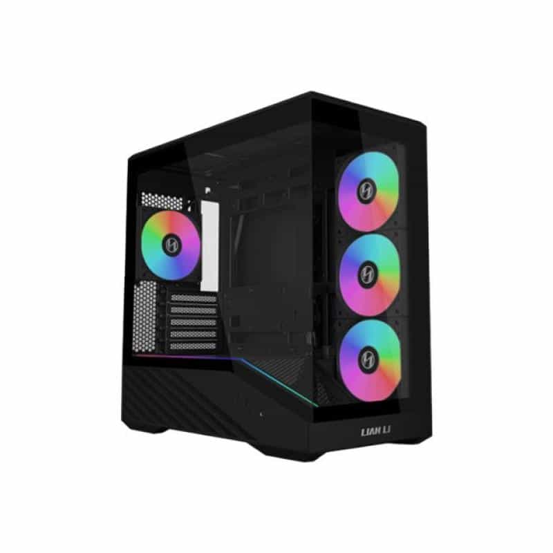 LIAN LI VECTOR V100 MINI PC-Gehäuse, Micro-ATX, Tempered Glass - schwarz LIAN LI VECTOR V100 MINI PC-Gehäuse, Micro-ATX, Tempered Glass - schwarz