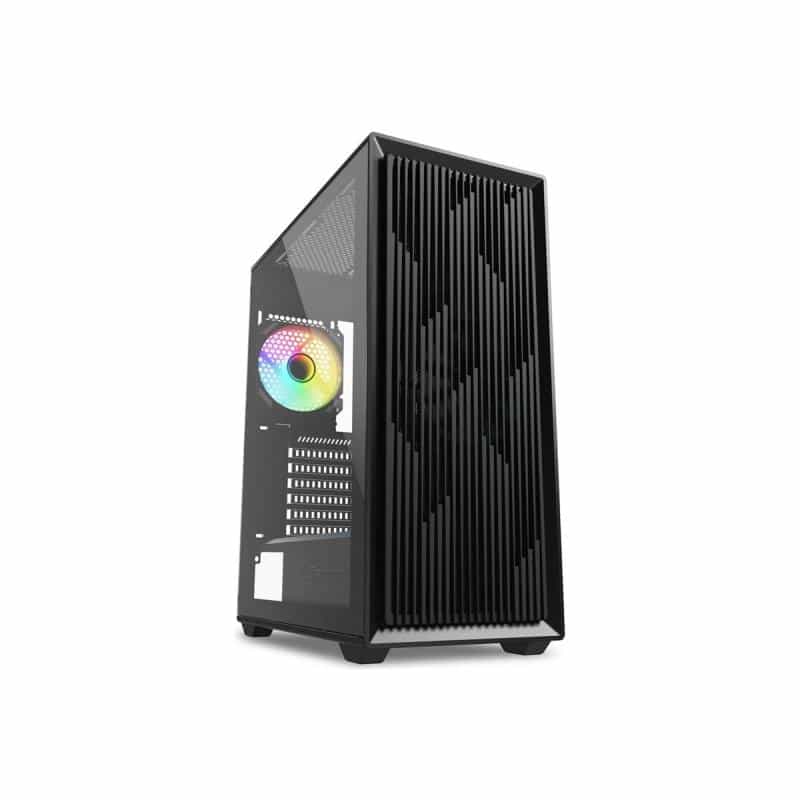 SHARKOON VK2 RGB ATX 1xGlas Black SHARKOON VK2 RGB ATX 1xGlas Black