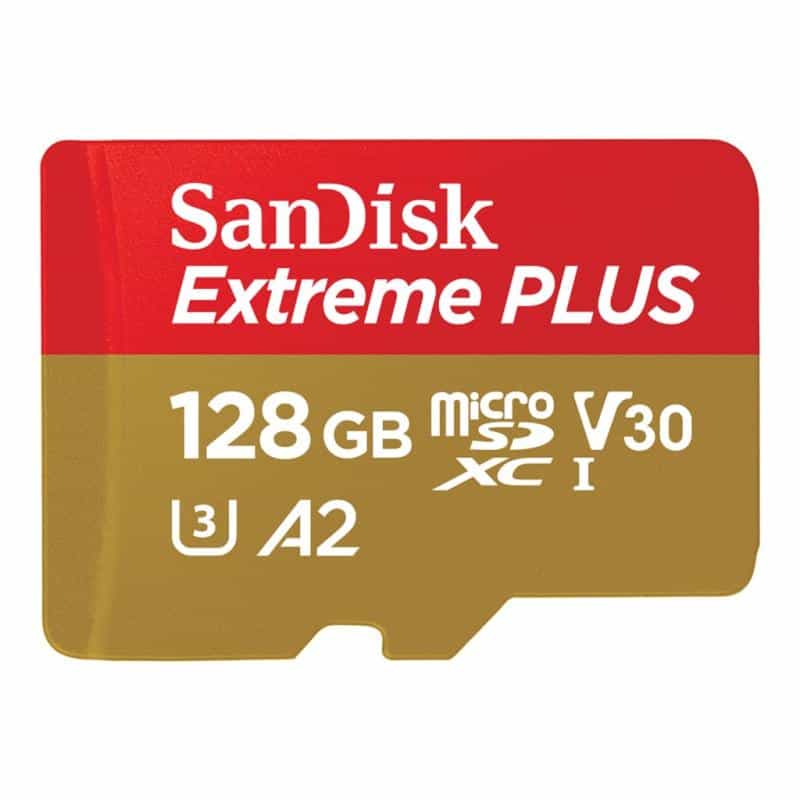 SANDISK CARD 128GB SanDisk Extreme PLUS microSDXC 200MB/s +Adapter SANDISK CARD 128GB SanDisk Extreme PLUS microSDXC 200MB/s +Adapter