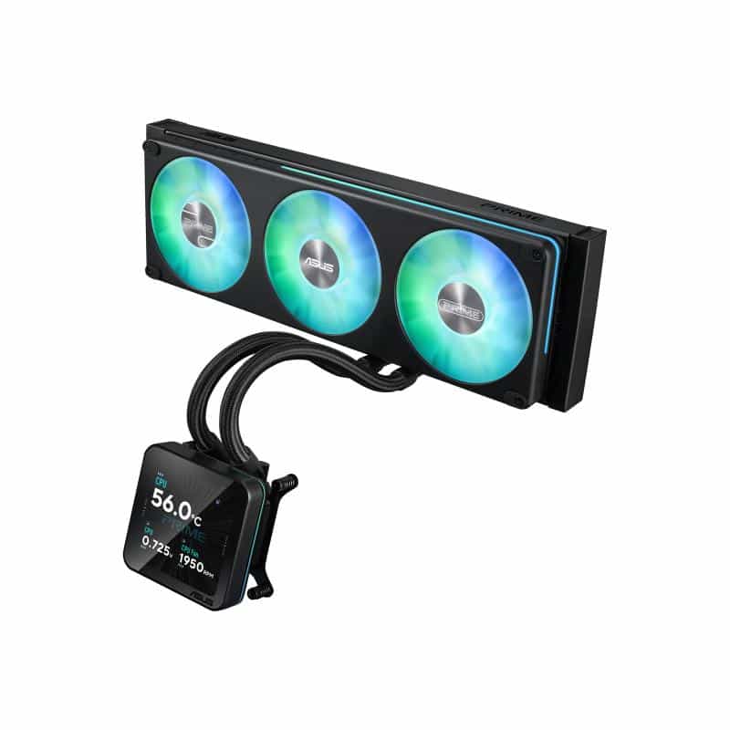 ASUS PRIME SLC II 360 ARGB LCD all-in-one CPU liquid cooler ASUS PRIME SLC II 360 ARGB LCD all-in-one CPU liquid cooler