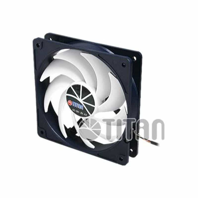 Lüfter, Titan, 120x120x25mm, TFD-12025H12ZP/KU(RB), KUKRI-Serie, mit PWM, leise Lüfter, Titan, 120x120x25mm, TFD-12025H12ZP/KU(RB), KUKRI-Serie, mit PWM, leise