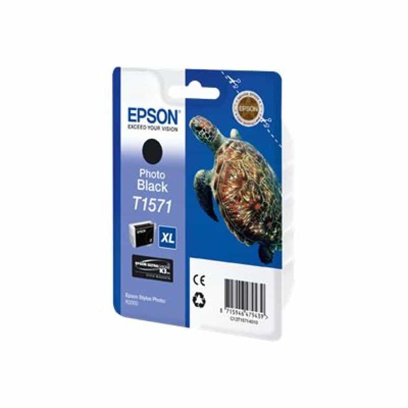 EPSON T1571 Photo schwarz Tintenpatrone EPSON T1571 Photo schwarz Tintenpatrone