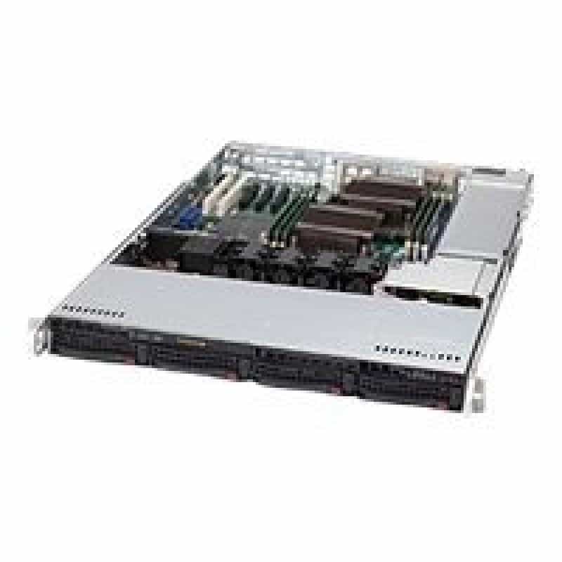 19" SuperMicro CSE-815TQ-563CB 560W schwarz/weiß 19" SuperMicro CSE-815TQ-563CB 560W schwarz/weiß