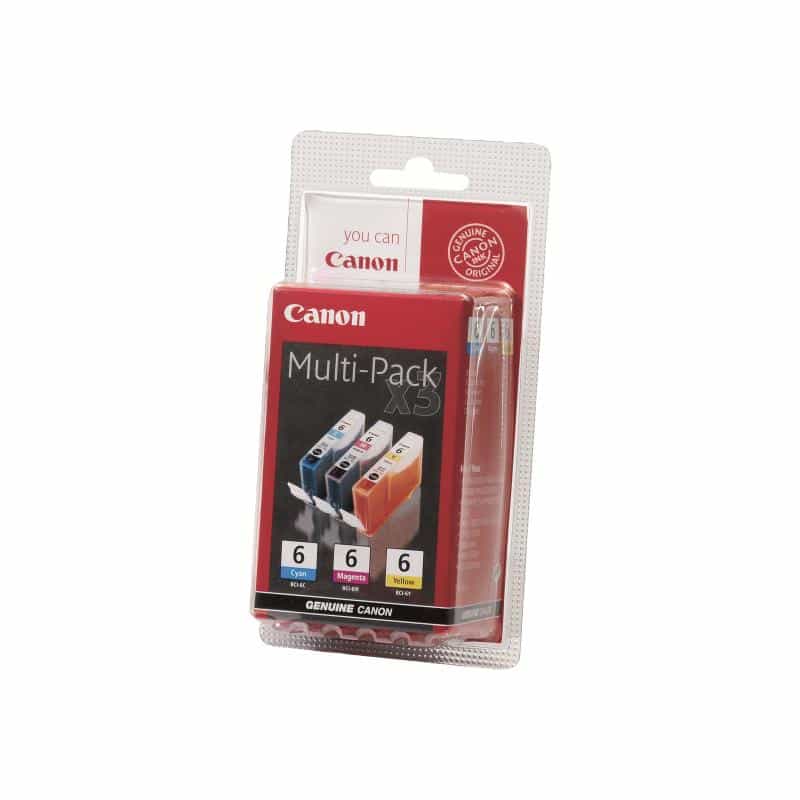 CANON BCI 6 Multipack 3er Pack Gelb, Cyan, Magenta Tintenbehälter CANON BCI 6 Multipack 3er Pack Gelb, Cyan, Magenta Tintenbehälter