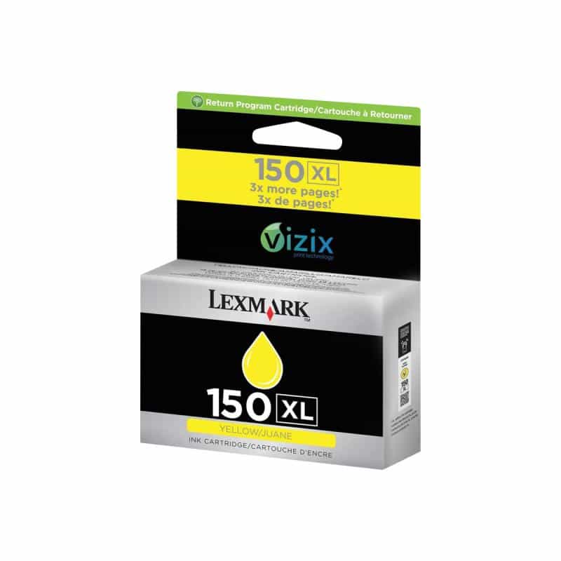 LEXMARK Cartridge No. 150XL Gelb Tintenpatrone LCCP, LRP LEXMARK Cartridge No. 150XL Gelb Tintenpatrone LCCP, LRP